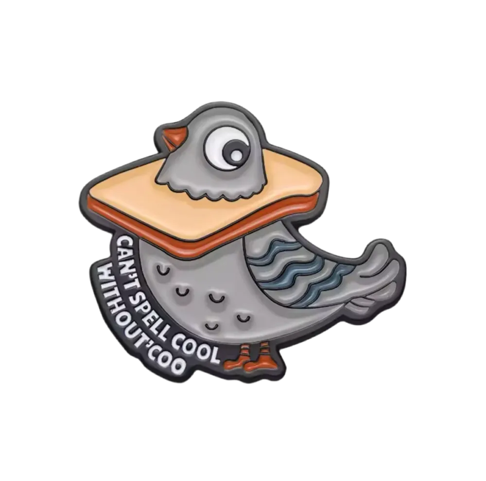 Pin’s Pigeon “Can’t Spell Cool Without ‘Coo’”