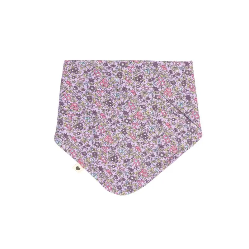 BIBS Accessories - Bandana Bib and Pacifier Clip - Liberty - Chamomile Lawn/Violet Sky