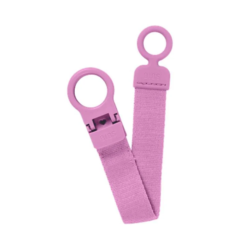 BIBS Accessories - Pacifier Clip - Loop - Bubblegum