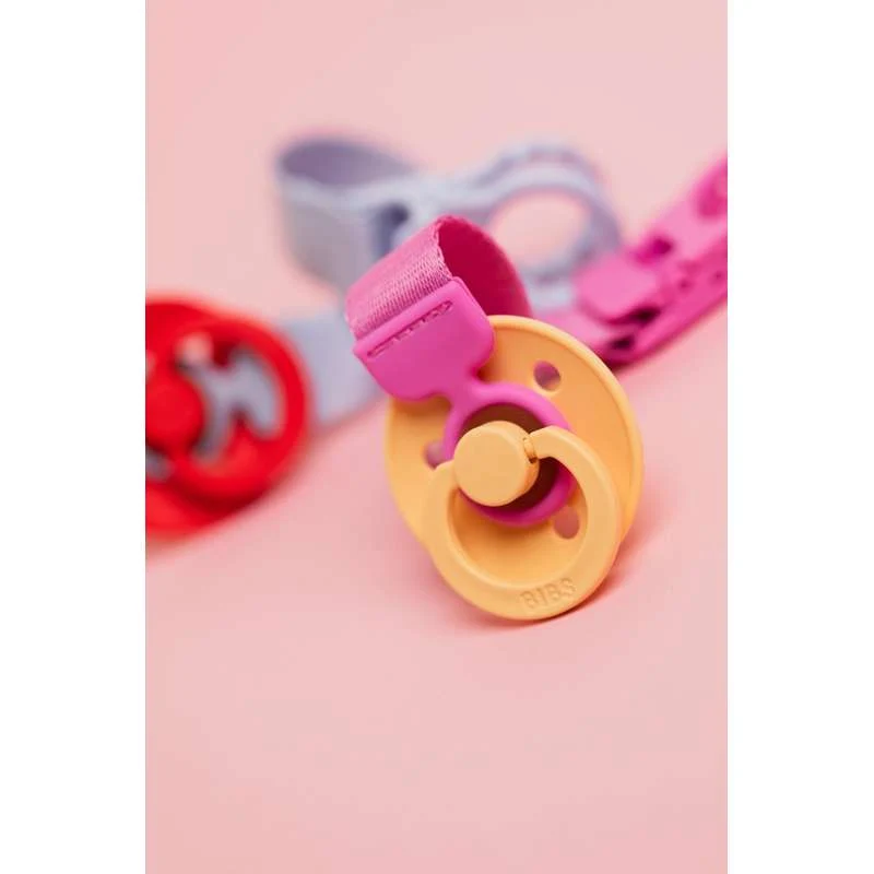 BIBS Accessories - Pacifier Clip - Loop - Bubblegum
