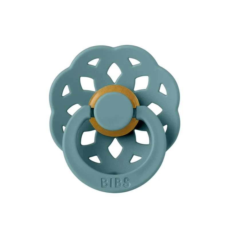 Bibs Boheme Pacifier - sz. 2 - natural rubberized - Island Sea