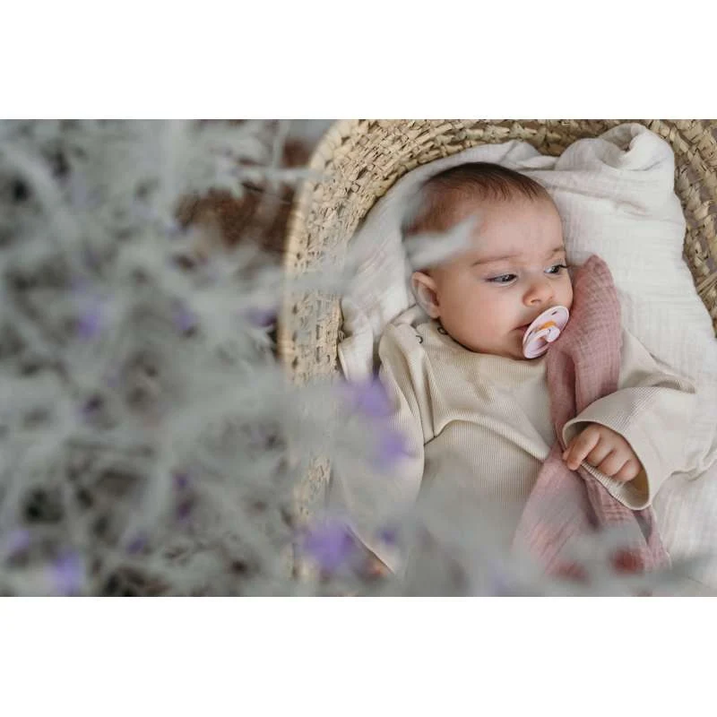 Bibs Кръгъл Colour Биберон - bundle - 5 бр. - р-р 2 - Мек и нежен