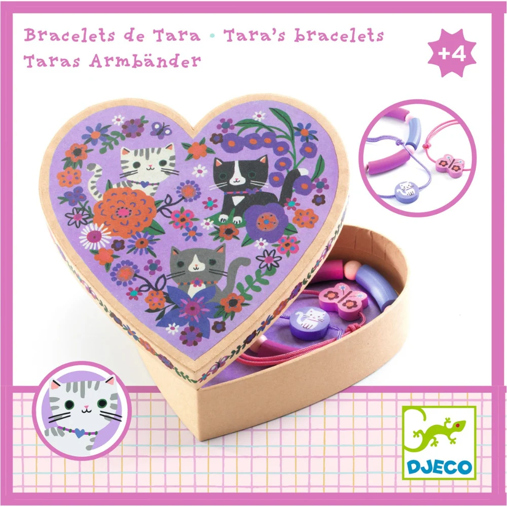 Djeco Гривни в декоративна кутия Tara