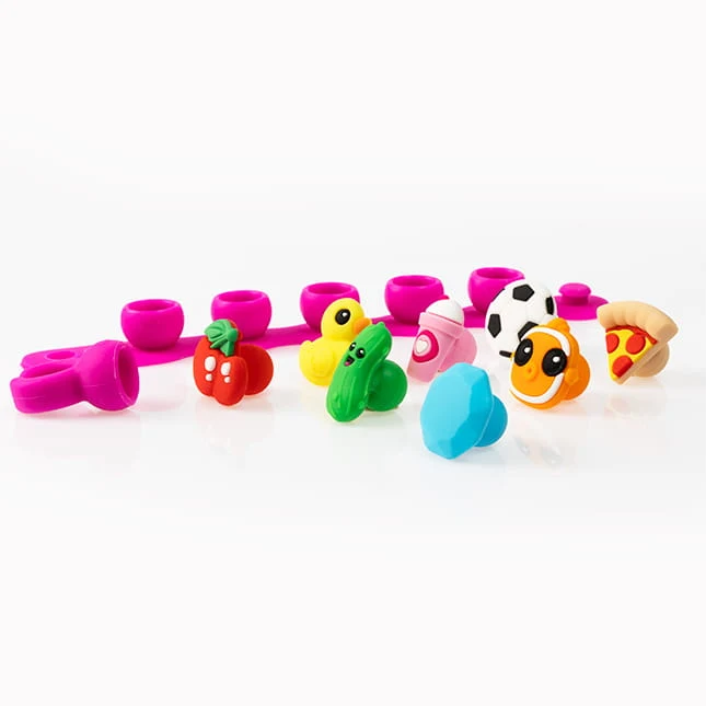 Fat Brain Toys Комплект бижута Plip Charms Pink