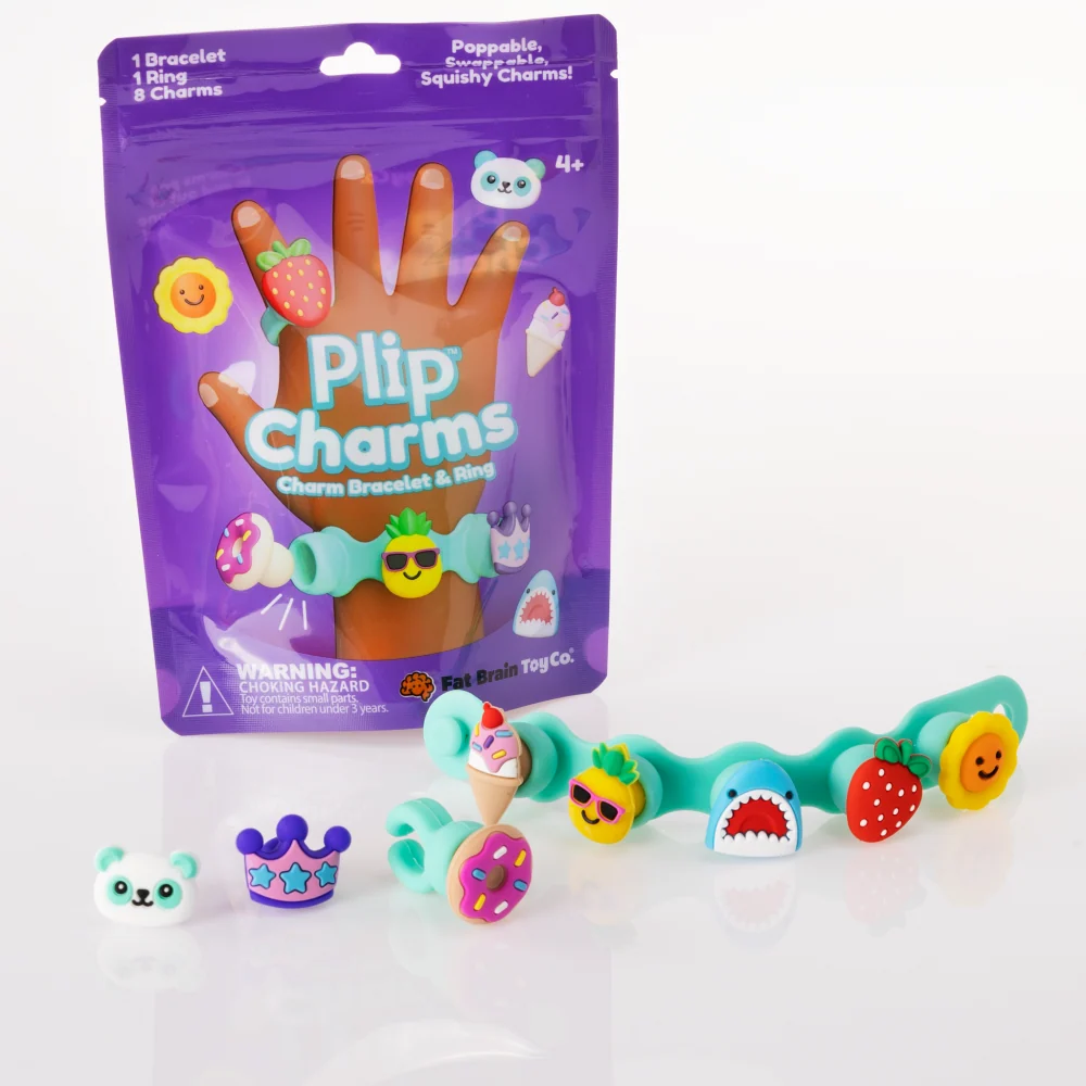 Fat Brain Toys Комплект бижута Plip Charms Turquoise