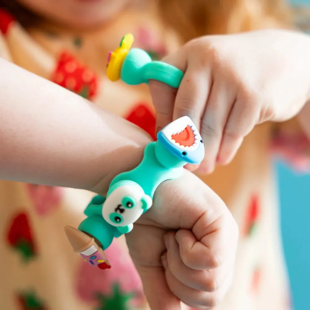Fat Brain Toys Комплект бижута Plip Charms Turquoise