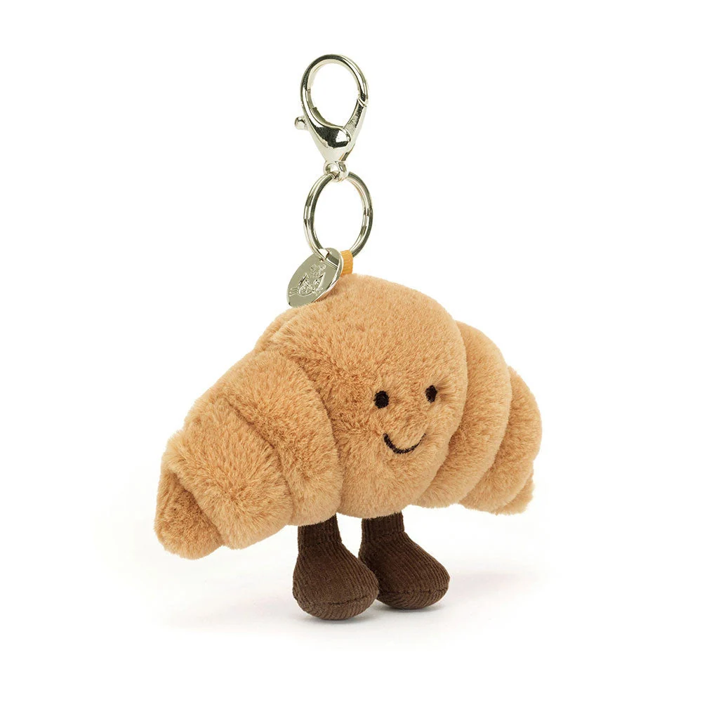 Jellycat Весел кроасан ключодържател 16 см