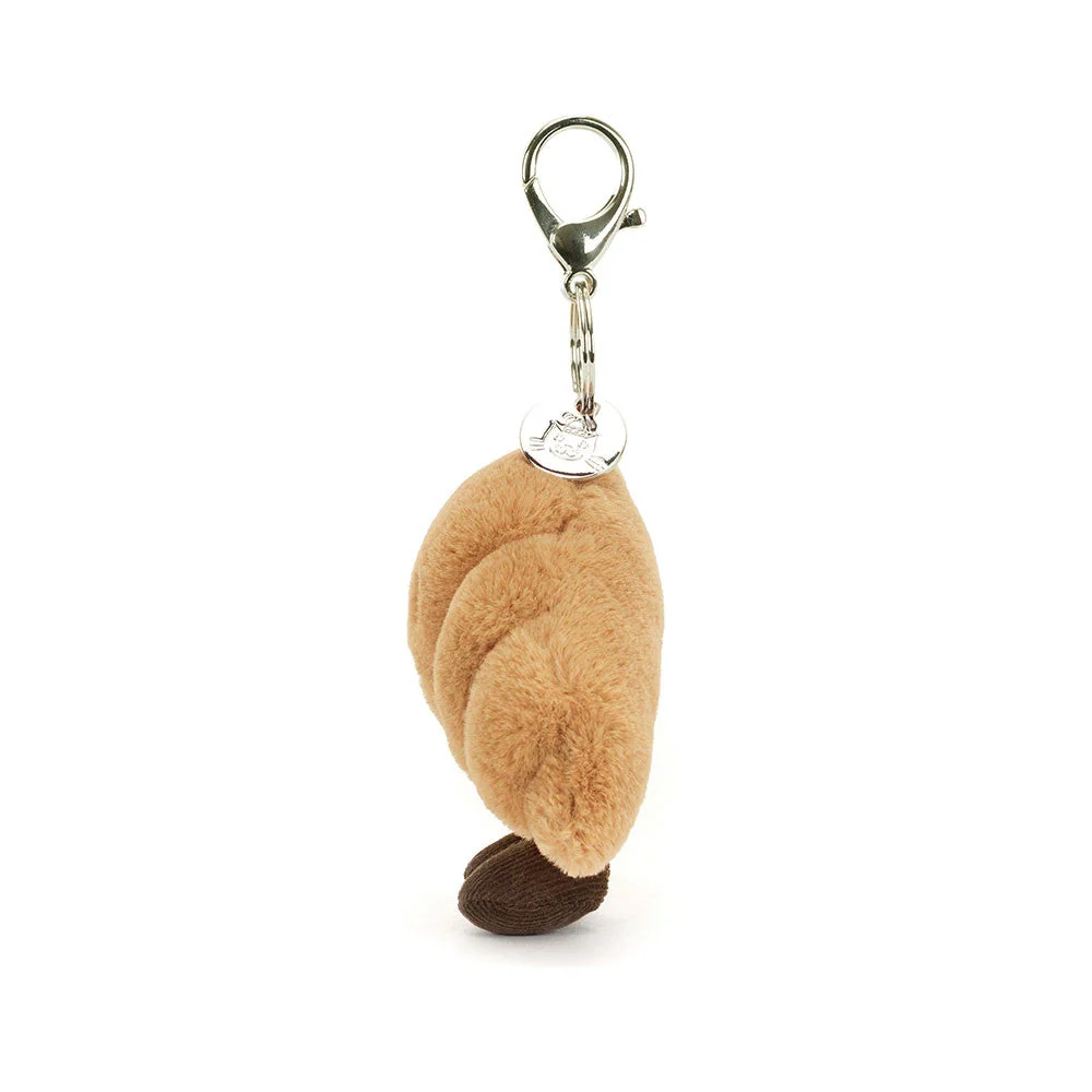 Jellycat Весел кроасан ключодържател 16 см