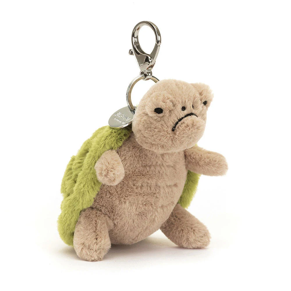 Jellycat Ключодържател Костенурката Тими 15 см