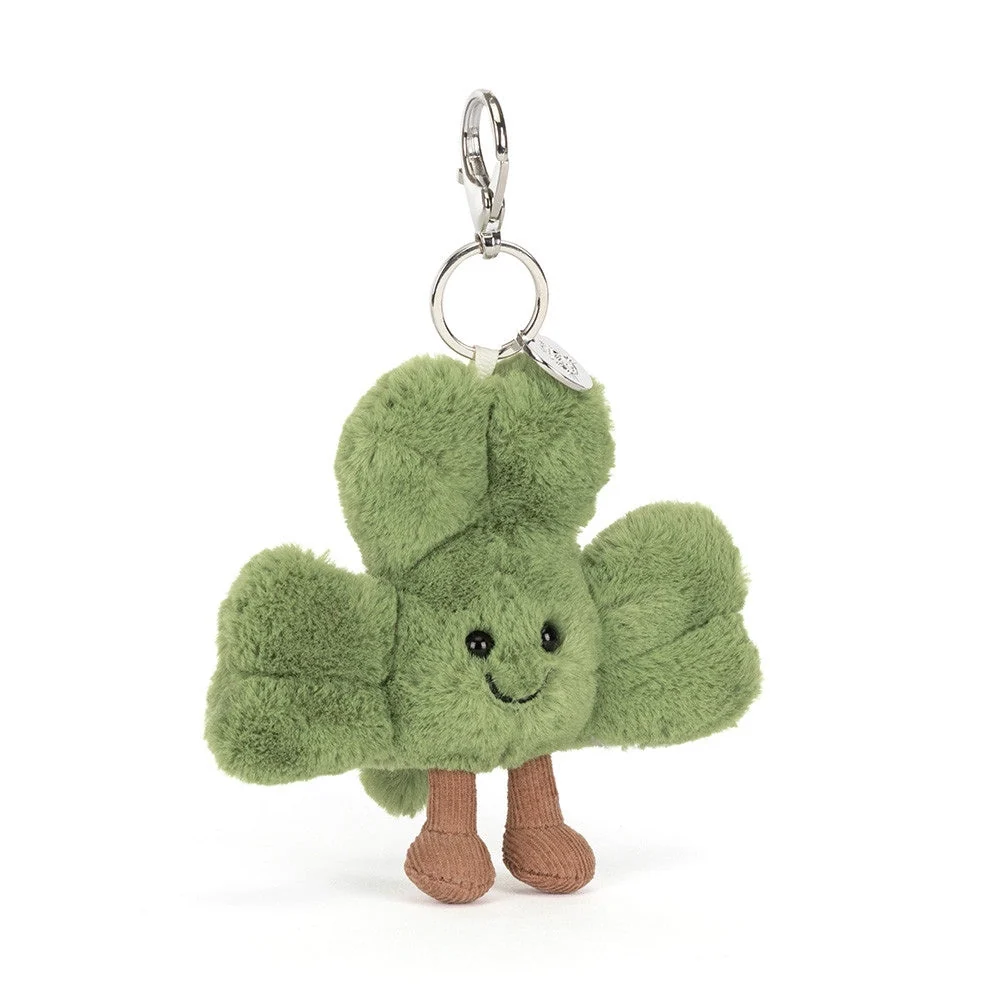 Jellycat Ключодържател Забавна трилистна детелина
