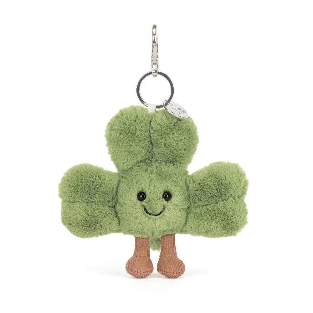 Jellycat Ключодържател Забавна трилистна детелина