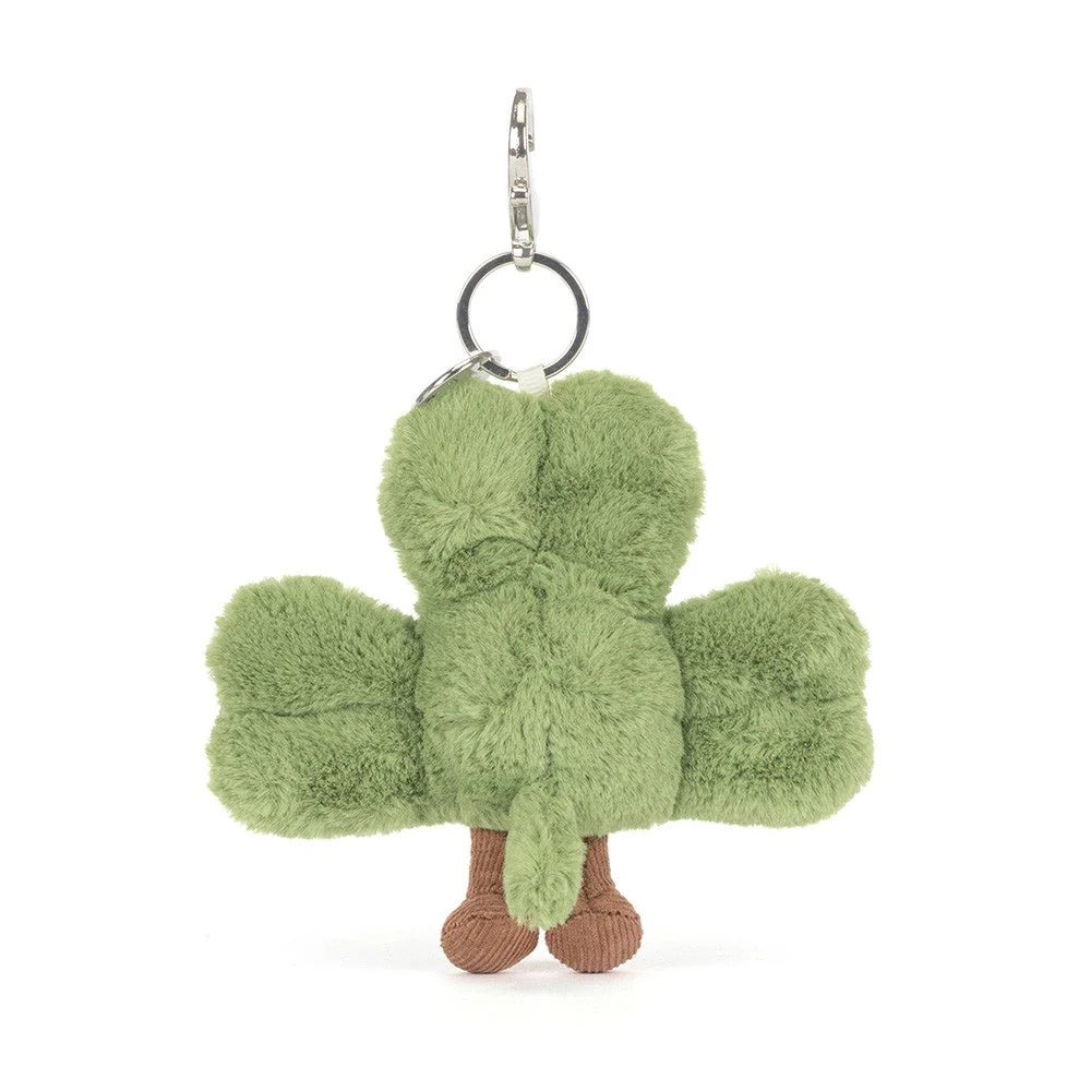 Jellycat Ключодържател Забавна трилистна детелина