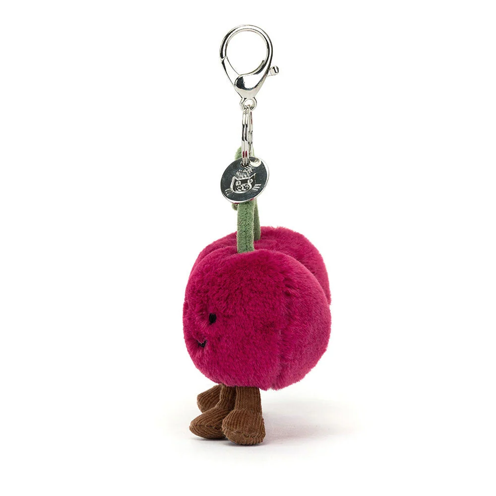 Jellycat Ключодържател Забавни череши 16 см