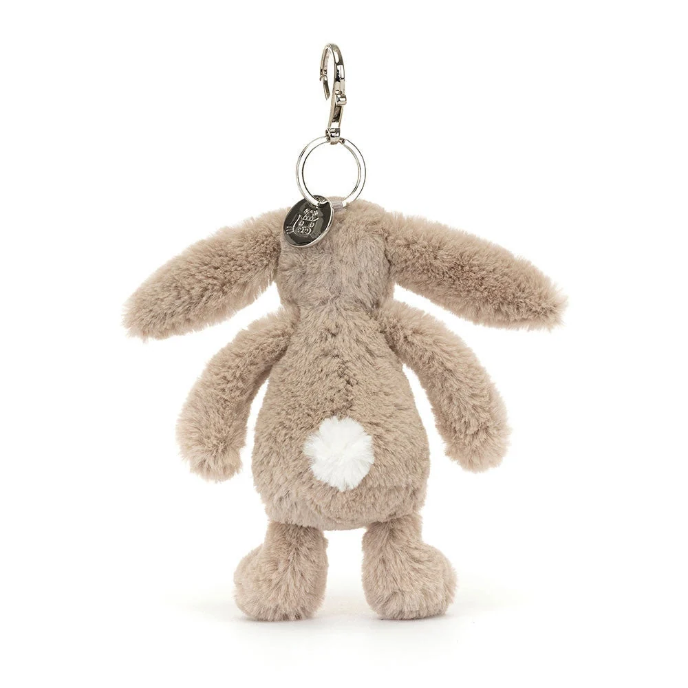 Jellycat бебешка висулка заек бежово 18 cm