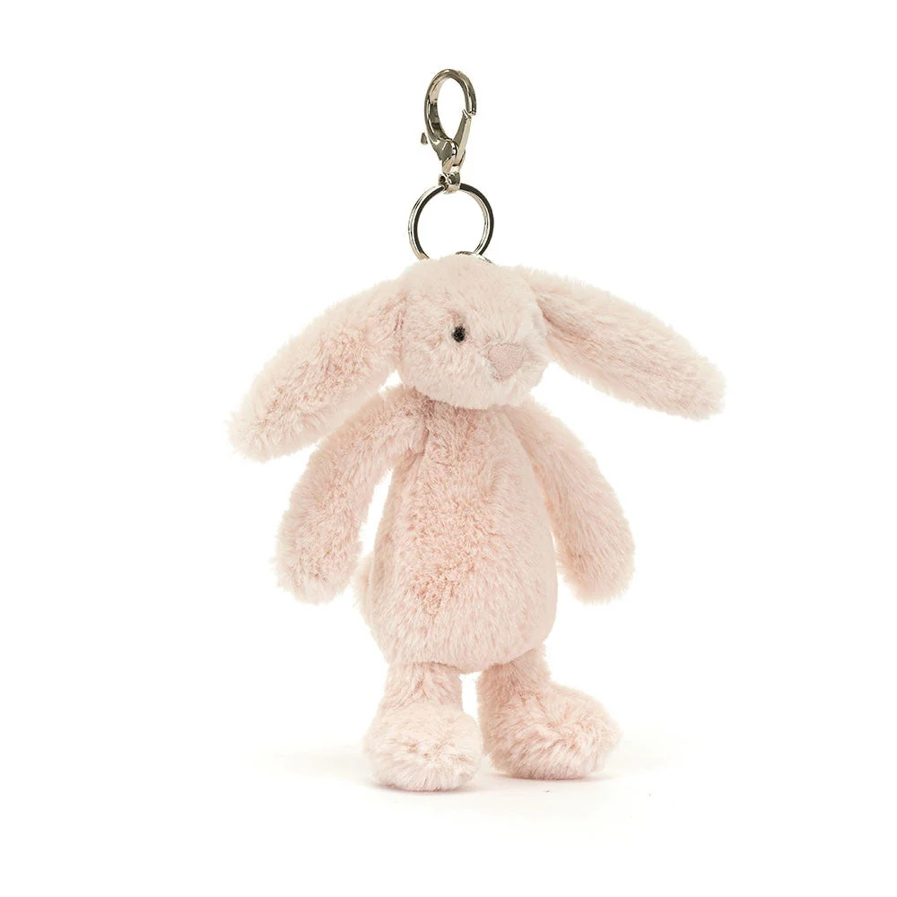 Jellycat бебешка висулка зайче прахообразно розово 18 см