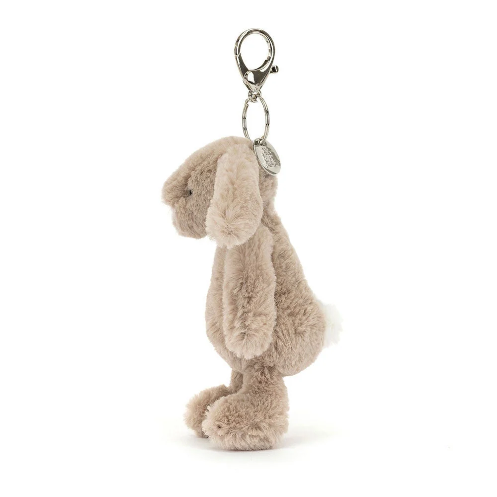 Jellycat бебешка висулка заек бежово 18 cm