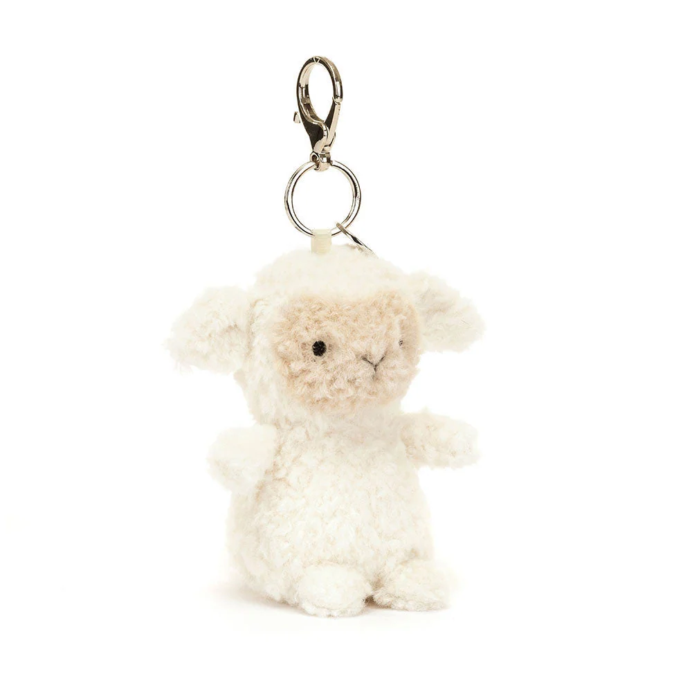 Jellycat Ключодържател малка овца 17 cm