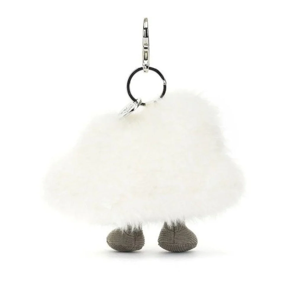 Jellycat Ключодържател cloud cream 15 cm