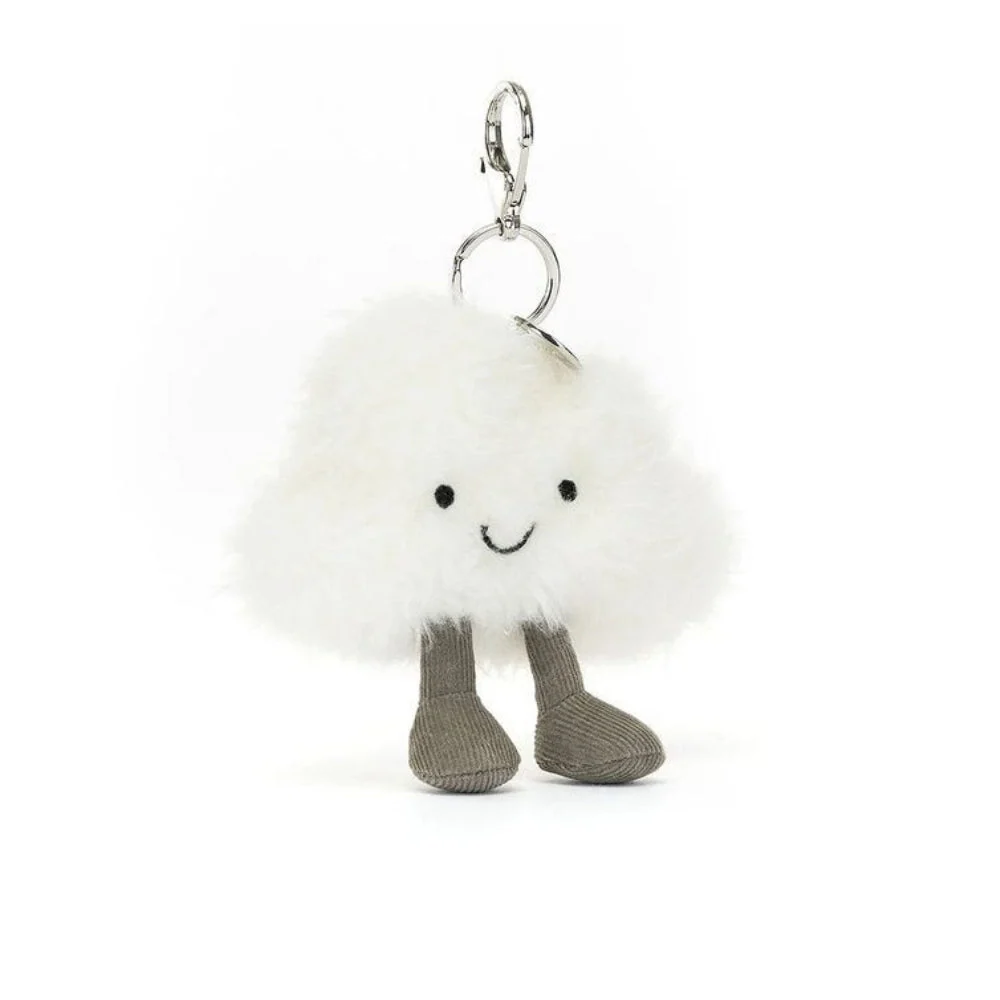 Jellycat Ключодържател cloud cream 15 cm