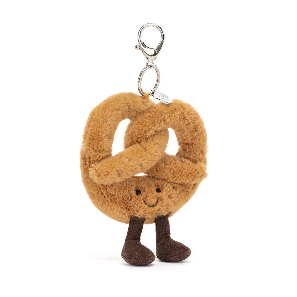 Jellycat Ключодържател Smiling Pretzel 17 cm