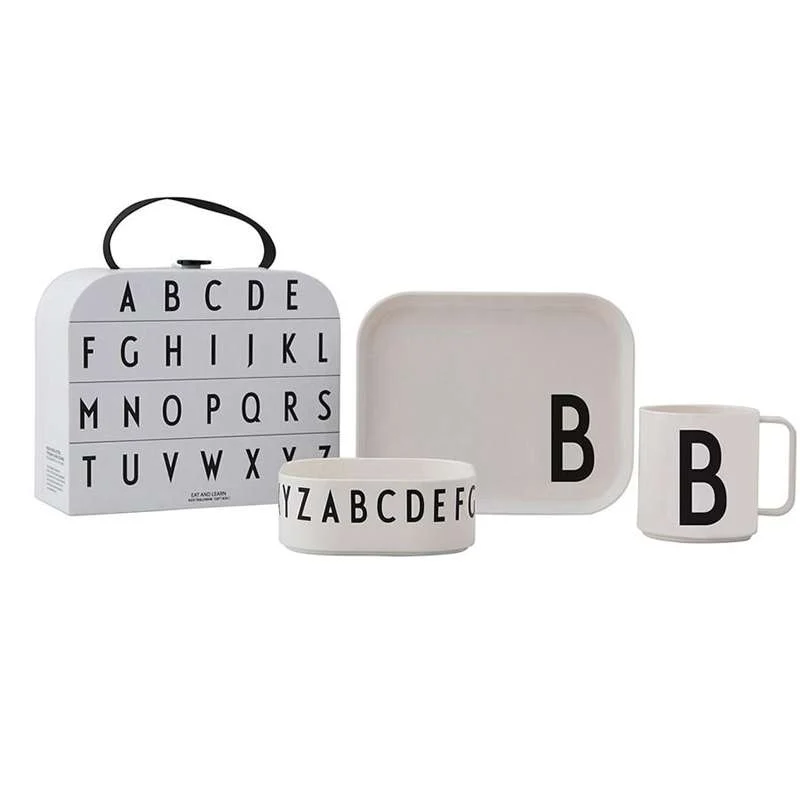 Design Letters Classics suitcase - Tritan spisesæt