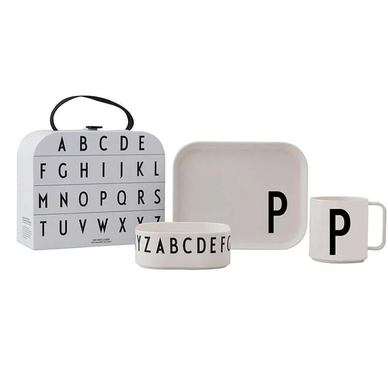 Design Letters Classics suitcase - Tritan spisesæt
