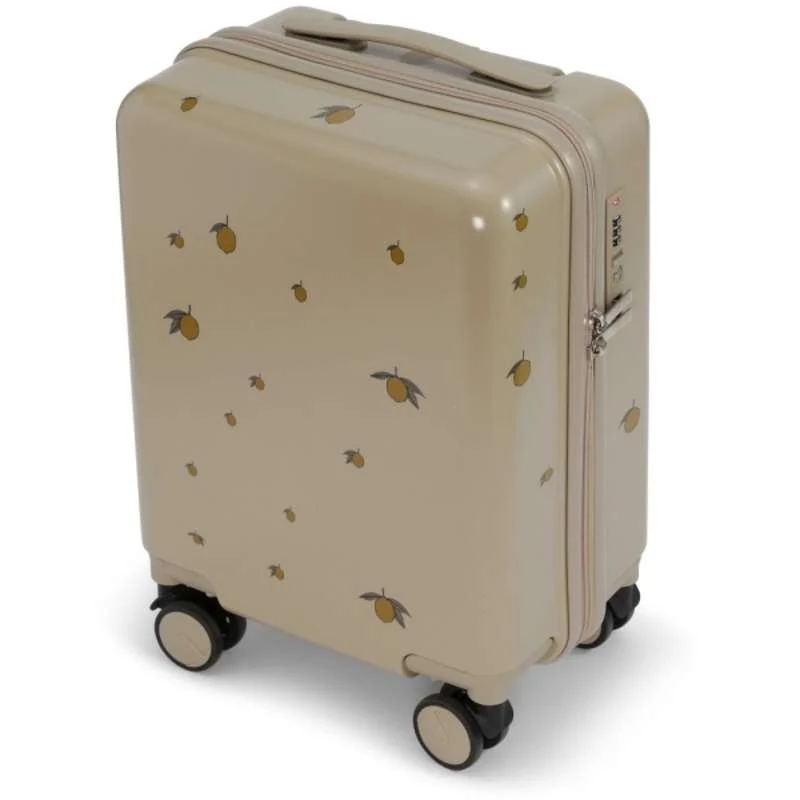 Професионален екзекутивен Konges Sløjd Travel suitcase - Lemon