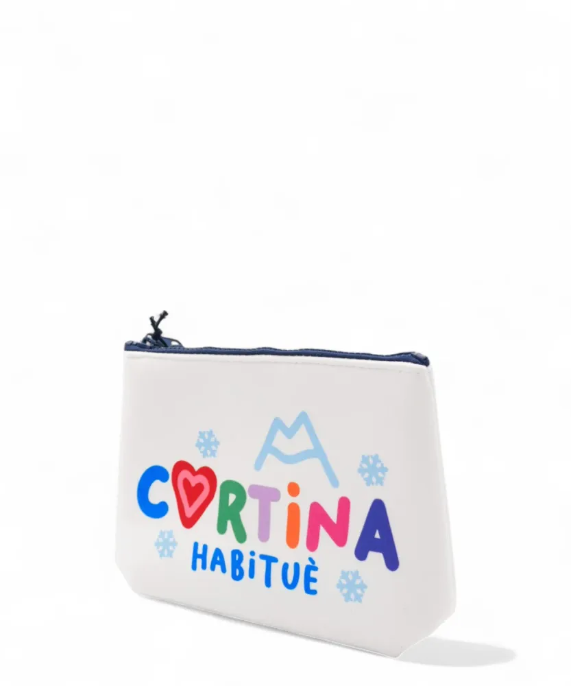 Aline clutch CORTINA print and zip