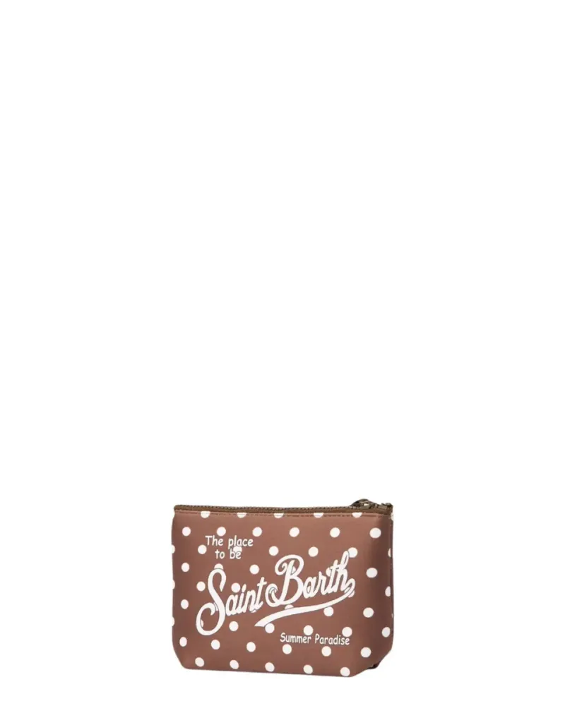 Aline Polka Dot Clutch