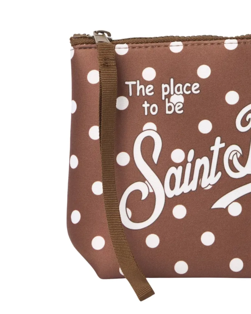 Aline Polka Dot Clutch