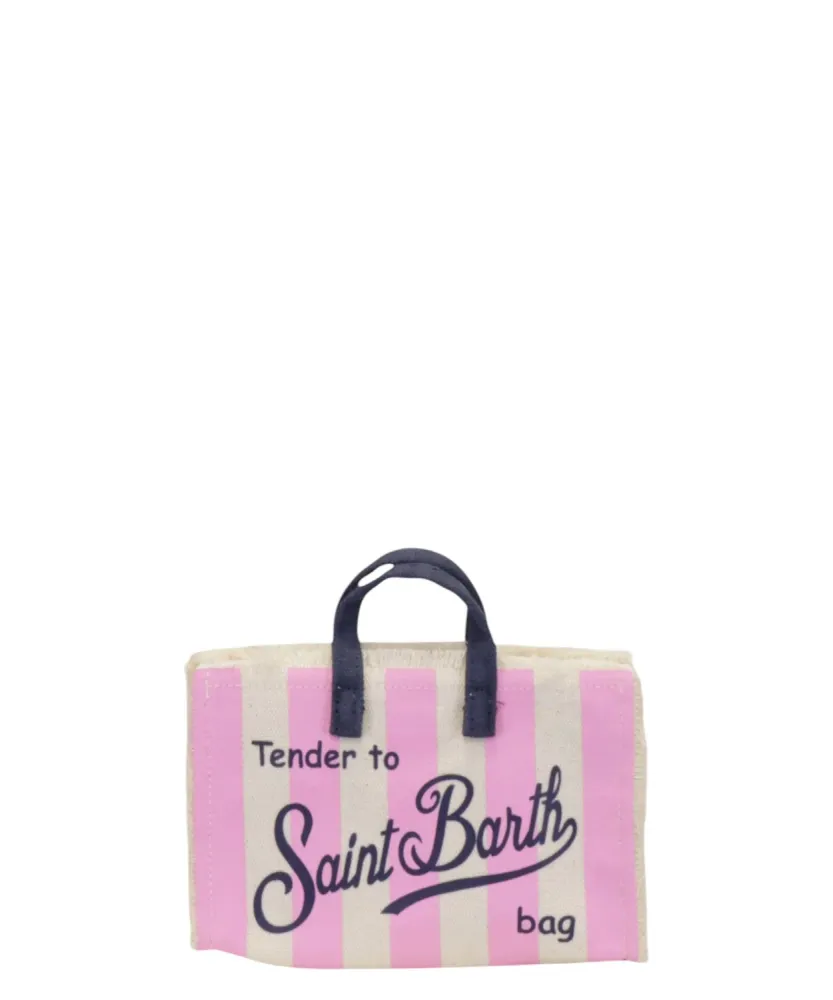Mc2 Saint Barth Phone Bag Stripes and Shoulder Strap