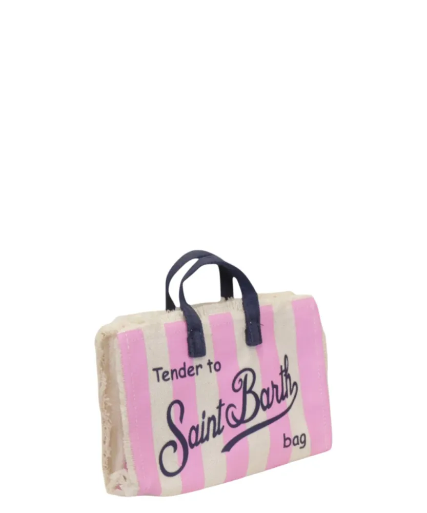 Mc2 Saint Barth Phone Bag Stripes and Shoulder Strap
