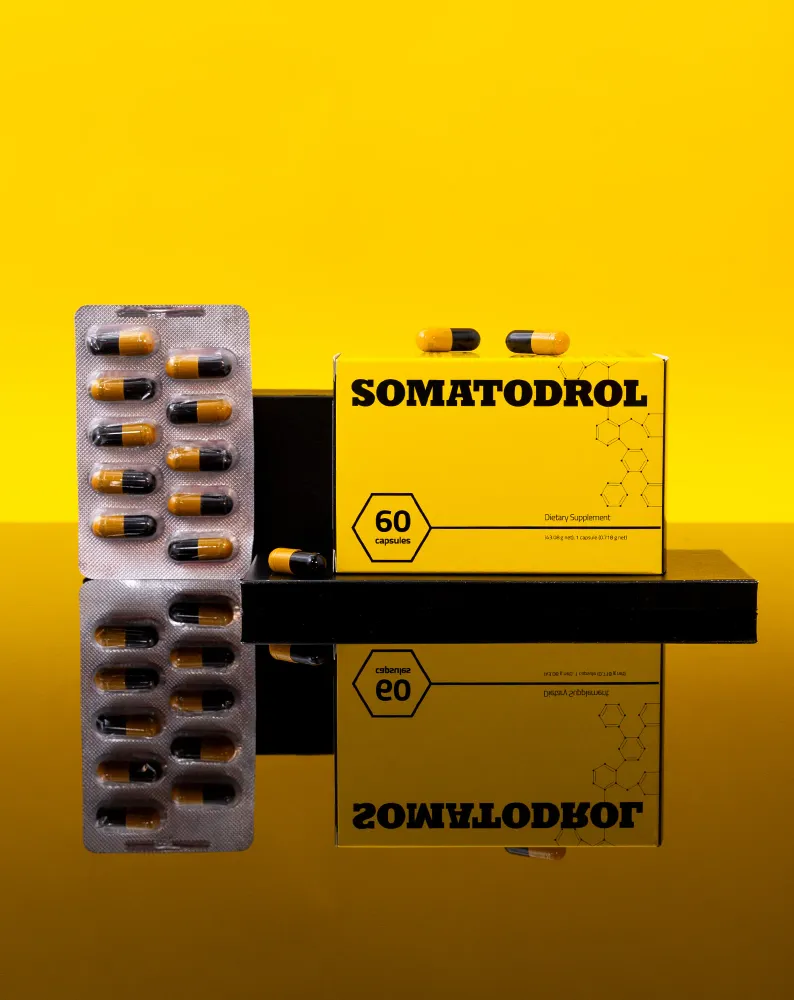 Somatodrol тестостеронов бустер за увеличаване на силата и мускулната маса Iridium Labs 60 капсули