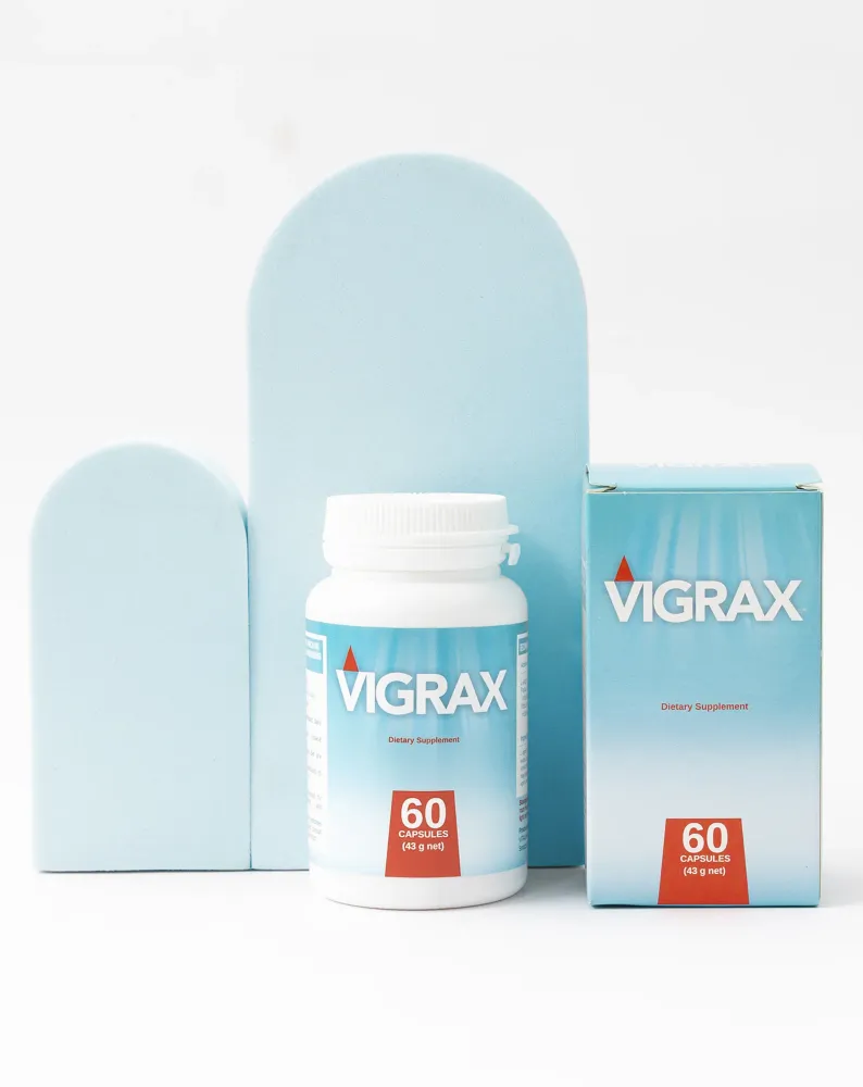 Таблетки за ерекция и потентност с натурални съставки Vigrax 60 капсули