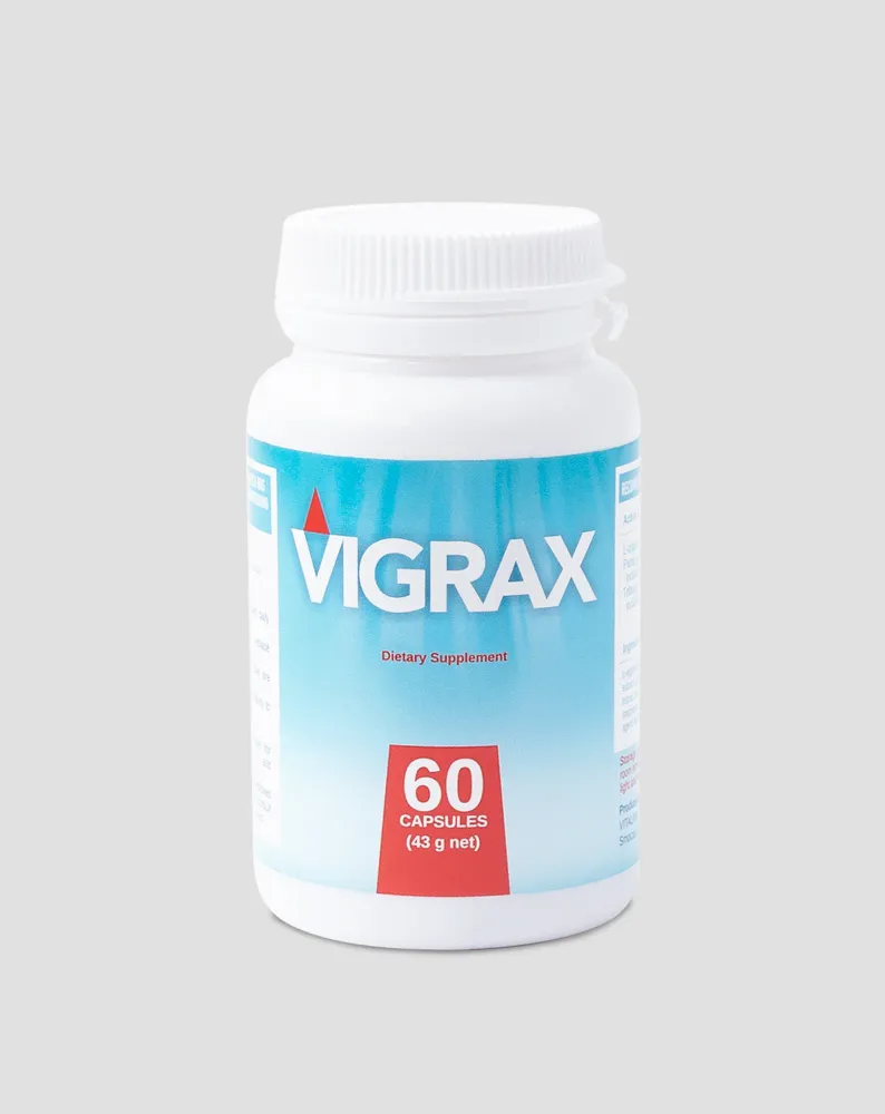 Таблетки за ерекция и потентност с натурални съставки Vigrax 60 капсули