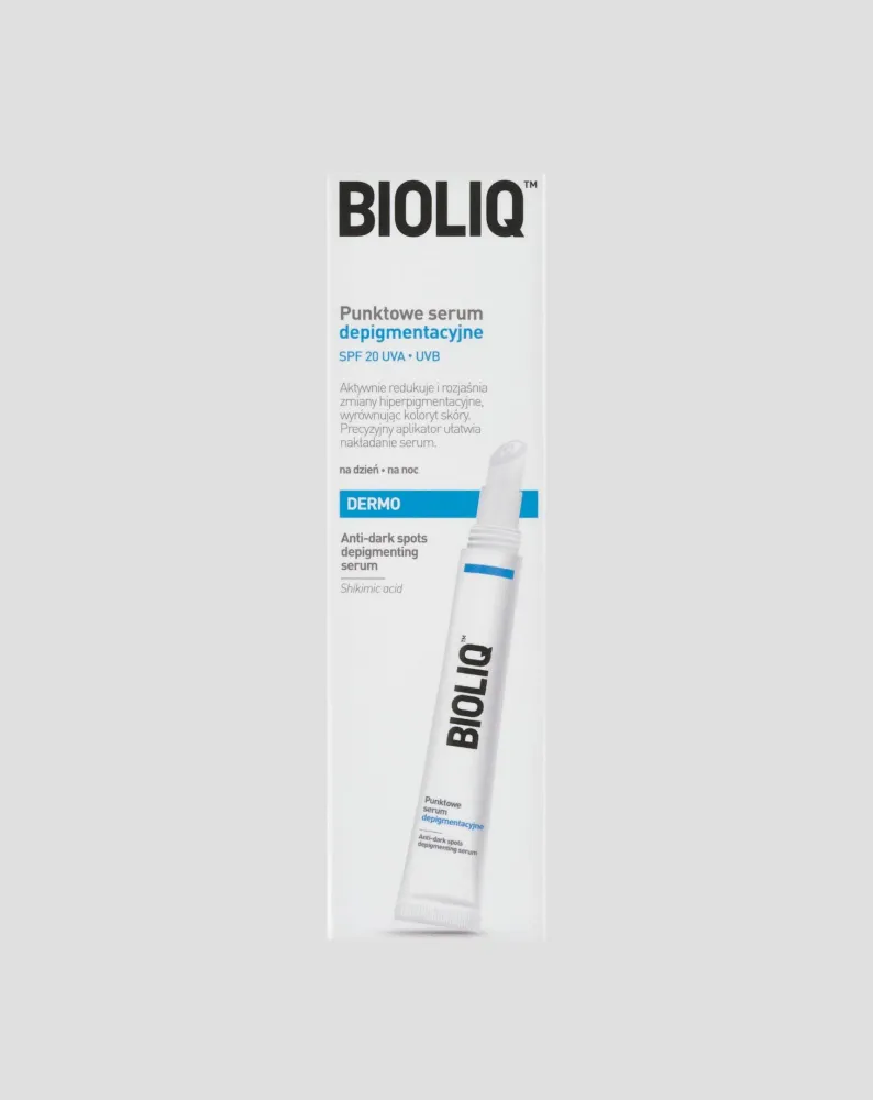 Депигментационен серум за точково прилагане с шикимова киселина Bioliq