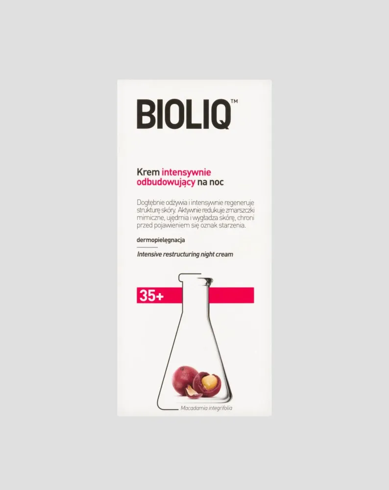 Интензивно възстановяващ нощен крем против бръчки 35+ Bioliq