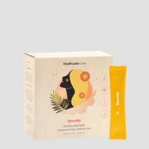 Колаген за пиене GlowMe с вкус на Ананас-Манго Health Labs Care 30 сашета