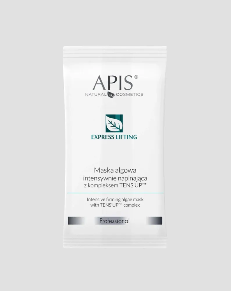Маска за незабавен лифтинг ефект от водорасли с комплекс TENS'UP Express Lifting Apis