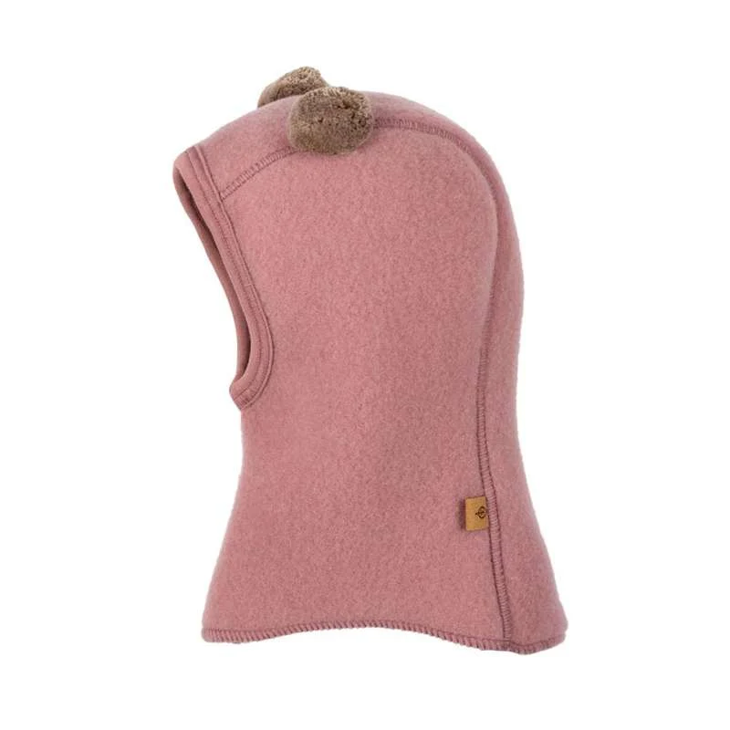 Несмесен Pure Elephant hat PomPoms - Wool/Fleece - Shadow Rose