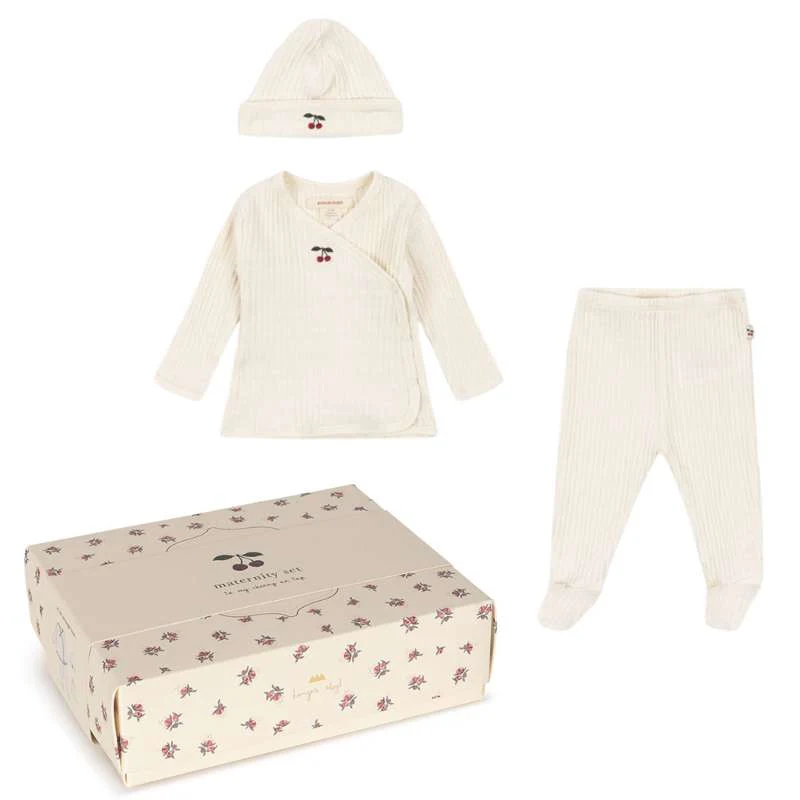 Konges Sløjd Nia Maternity Package - GOTS - Cherry