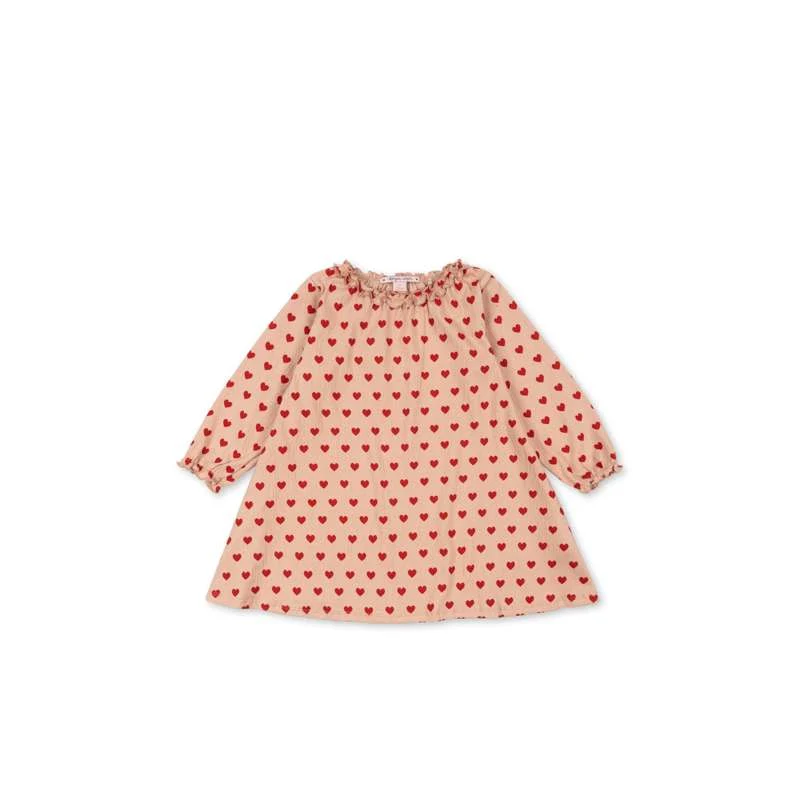 Konges Sløjd Chleo Dress - OCS - Coeur Богат махагон