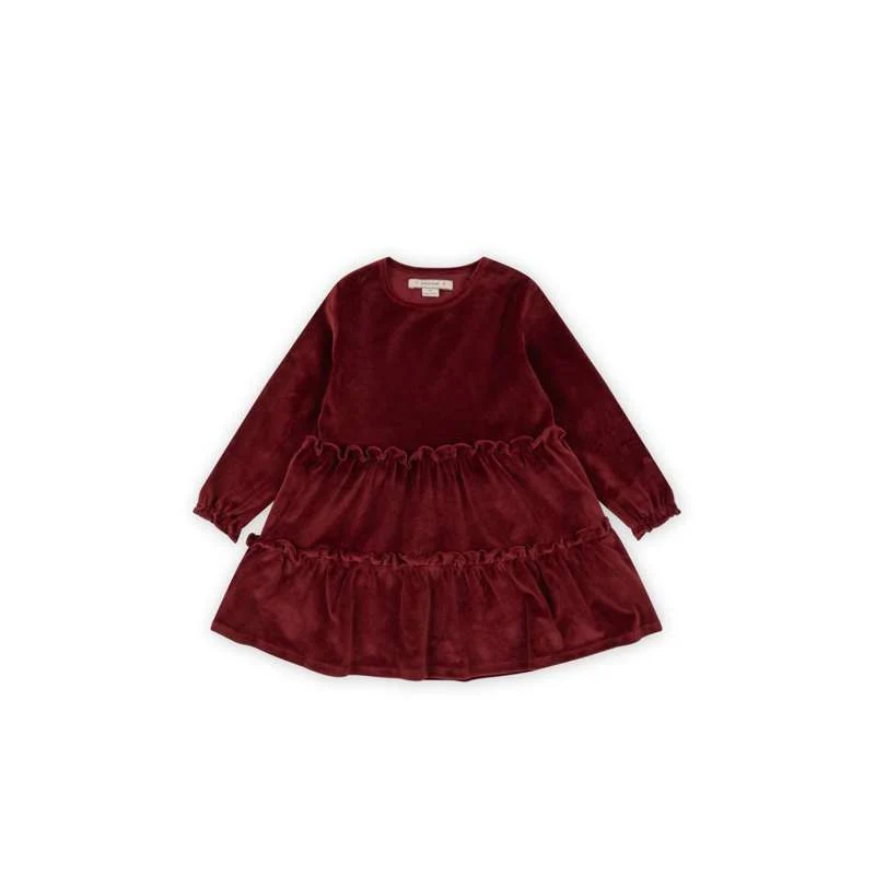 Konges Sløjd Jingle Dress - GRS - Red Dahlia