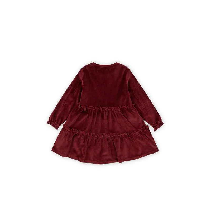 Konges Sløjd Jingle Dress - GRS - Red Dahlia