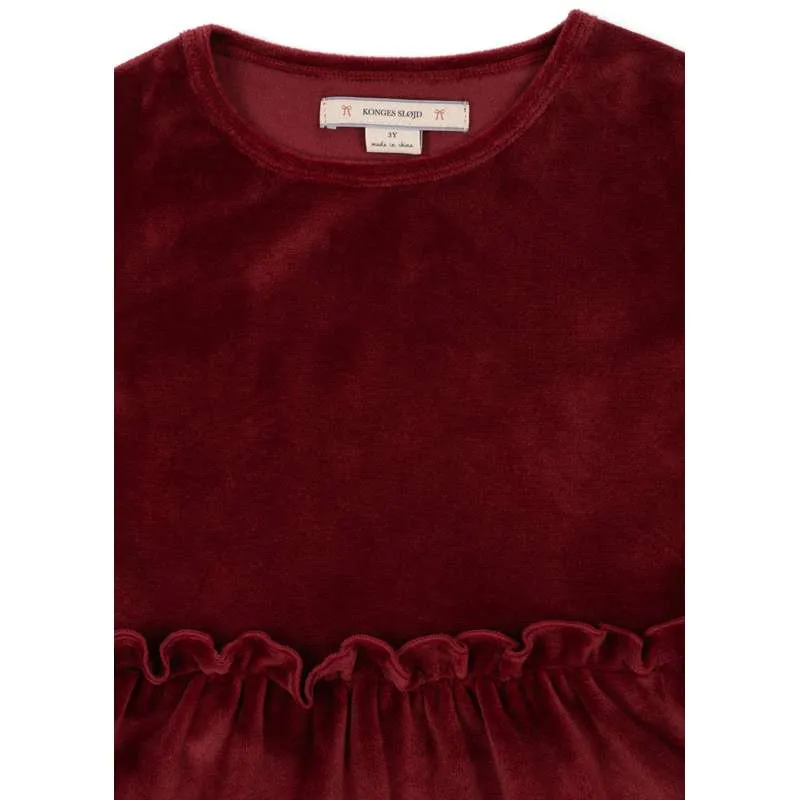 Konges Sløjd Jingle Dress - GRS - Red Dahlia