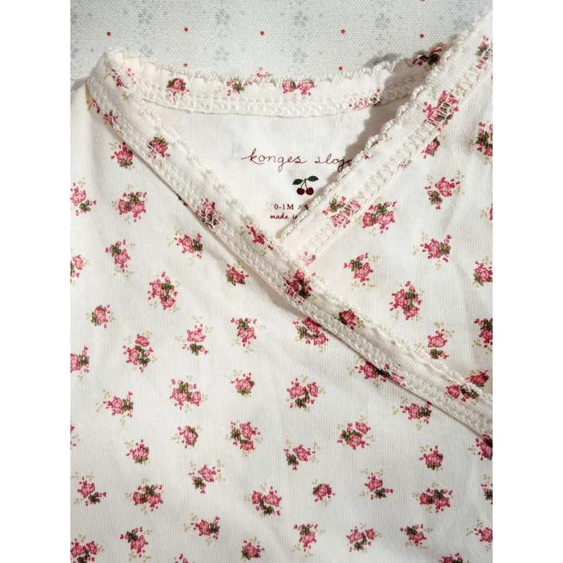 Графичен принт Konges Sløjd Basic Romper - Newborn - GOTS - Bloomie
