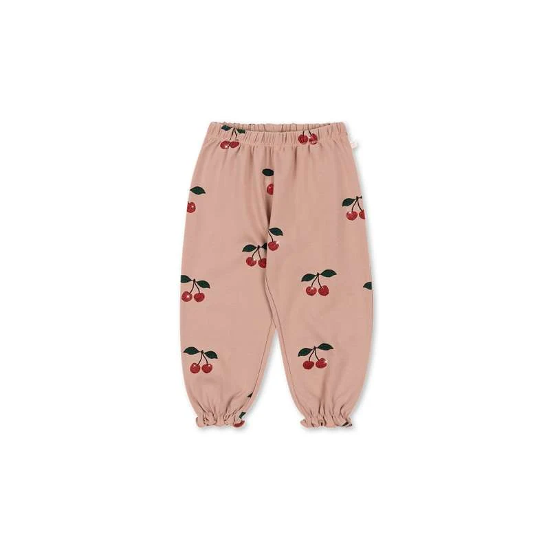 Konges Sløjd Malli Cherry Glitter Pants - GOTS - Ma Grande Cerise Glitter Mellow Matching Headband