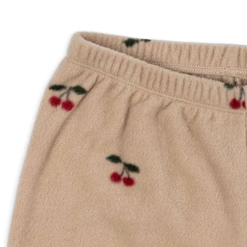 Konges Sløjd Tavi Уютна тъкан Pants - Cherry School & Play