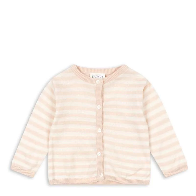 Fanga Fontana Venti Cardigan - Strik - GOTS - Cameo Rose 3m