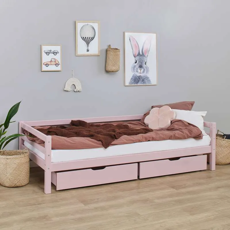 Hoppekids Drawer Set on Wheels - 2 pcs. (Multiple Sizes) - Pale Rose